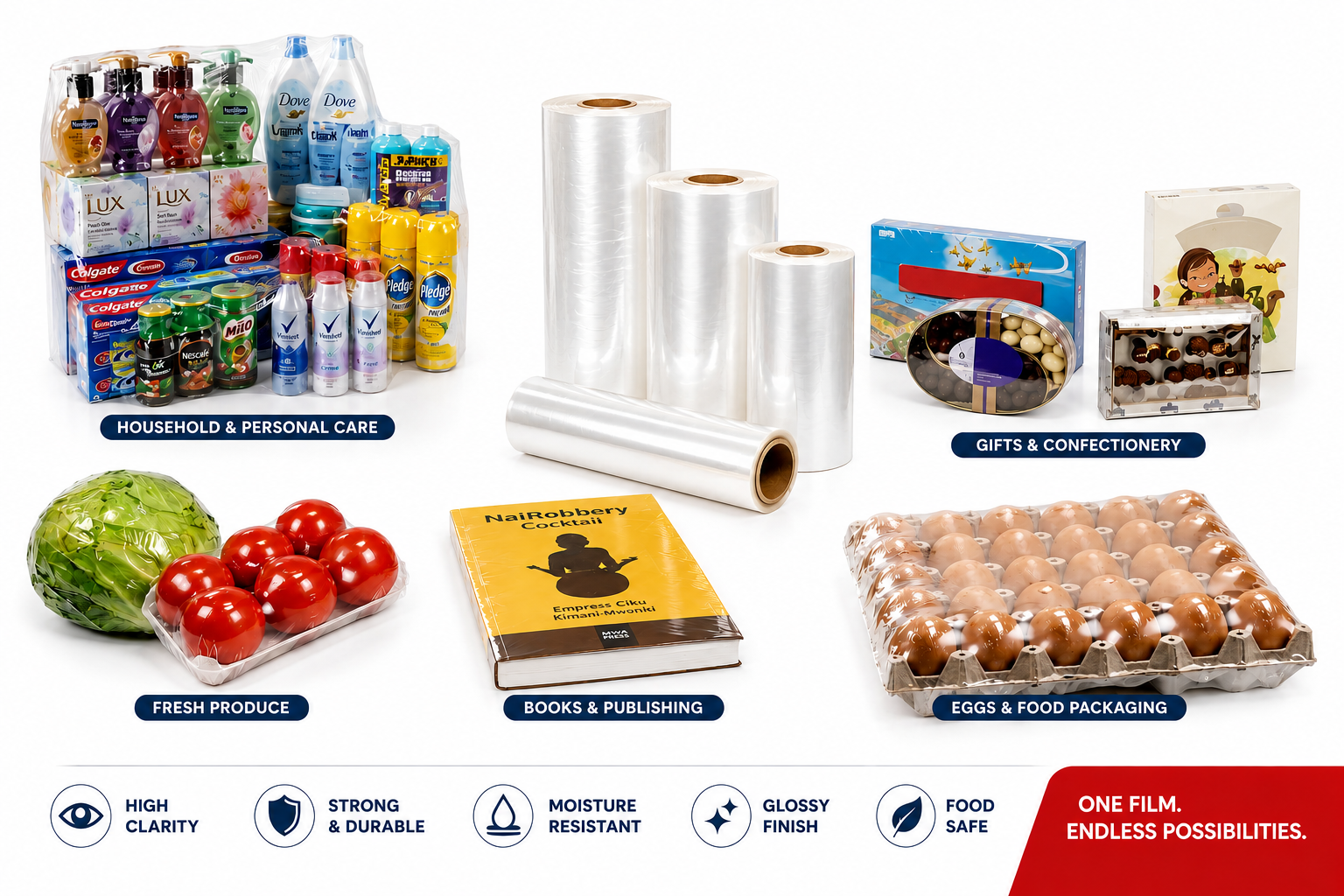 POF (Polyolefin) Heat Shrink Film